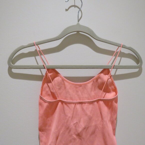 ARITZIA SUNDAY BEST Ribbed Seamless Bodysuit in Neon Sunset Stretch Feminine M/L - Picture 10 of 13
